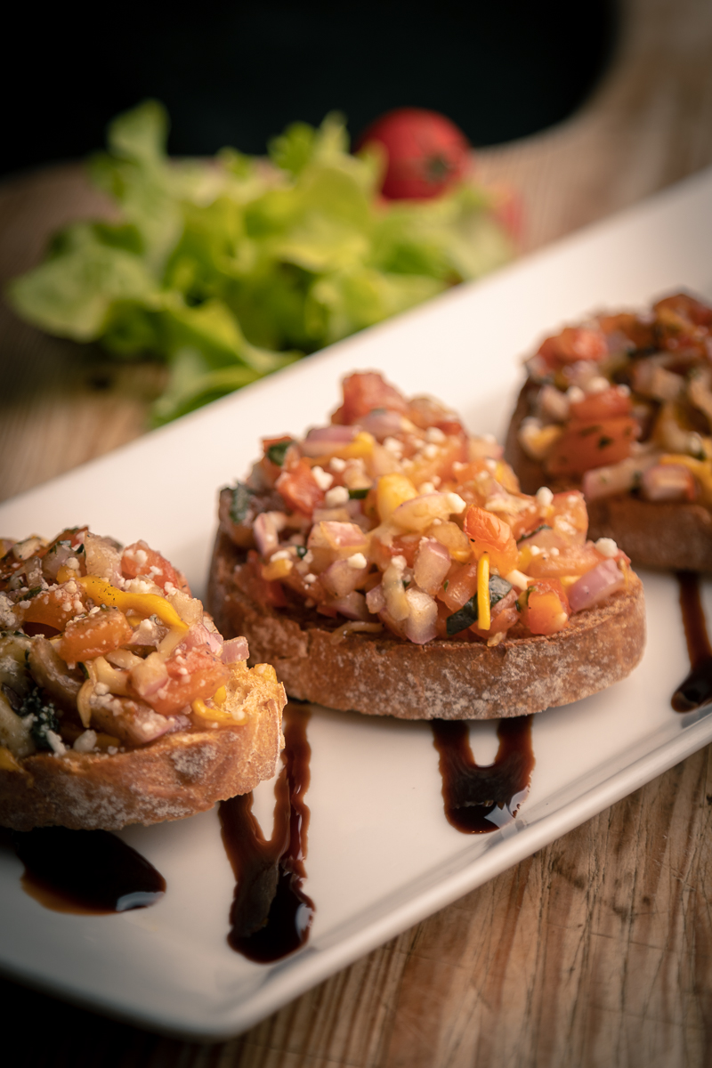 Bruschetta selection